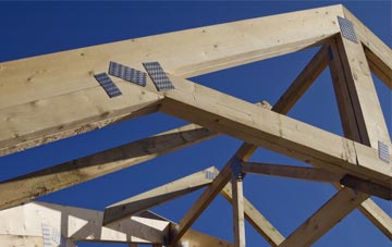 Narberth Bridge roof trusses for new builds and additions